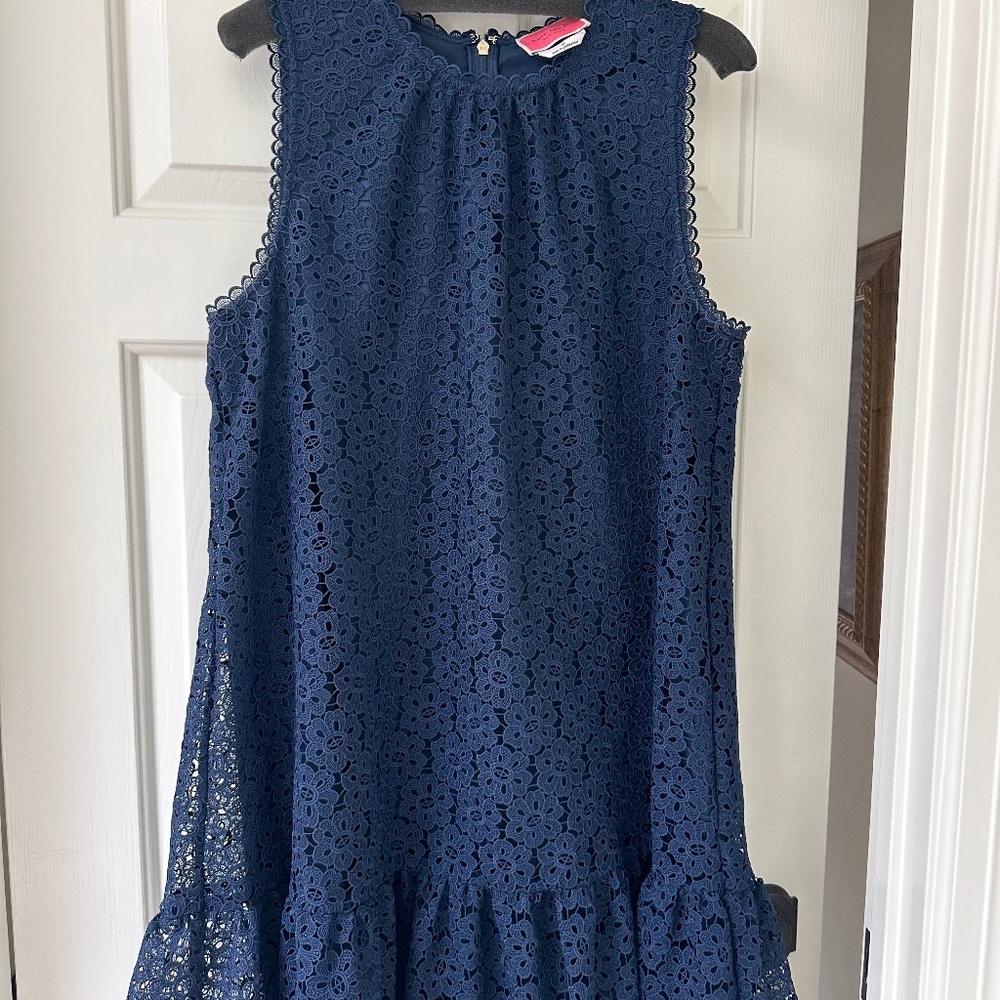 Kate Spade Navy Lace Dress Size XL